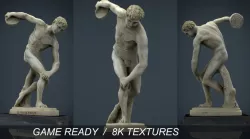 The Discobolus of Myron 3d model