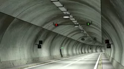 Tileable road tunnel 02 3d model