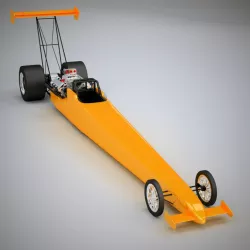 Top Fuel Dragster 3d model