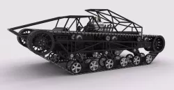 Tracked vehicle 1 3d model
