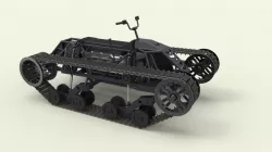 Tracked vehicle 4 3d model