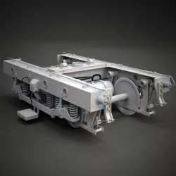 Train Chassis 3d model