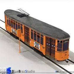 Tramway 3d model