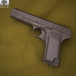 TT Pistol 3d model