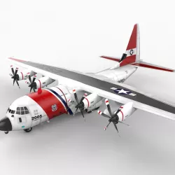 U.S. Coast Guard HC/130 3d model