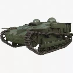 UE Tractor Vray 3d model