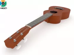 Ukulele 3d model
