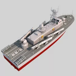 Vaspa Torpedo Boat 3d model