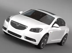Vauxhall Insignia 4x4 BiTurbo 2011-2013 3d model