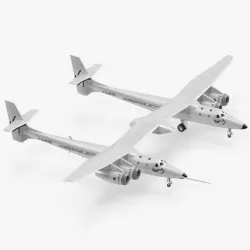 Virgin Galactic LauncherOne 3d model