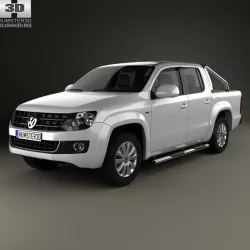 Volkswagen Amarok CrewCab 2011 3d model