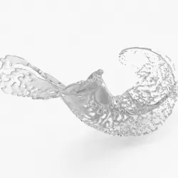 Water Splash 02 3d model