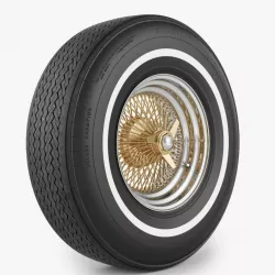 Wire Wheel & Tire Firestone 3d model