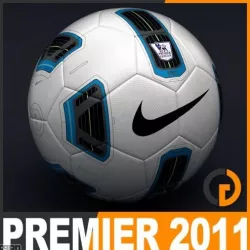 2010 2011 Premier Match Ball 3d model