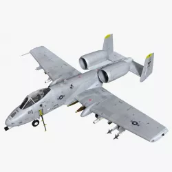 A-10C Warthog 3d model