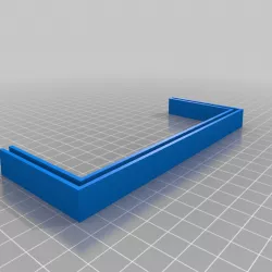 Acrylic bird feeder perch