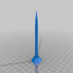 Adjustable Golf Tee and Holder