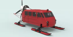 Aerosleds Ka-30 3d model