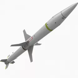 AGM-88 HARM Anti Radar Missile 3d model