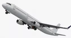Airbus A321 Generic with Interior Rigged 3d model