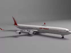 Airbus A340 (Cathay Airways) 3d model