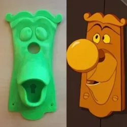Alice in Wonderland Door Knob