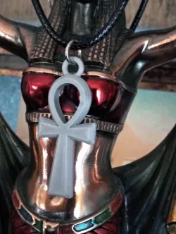 Ankh Cross Necklace for 3d print 3d model