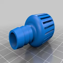 Aquarium hose holder + hose filter