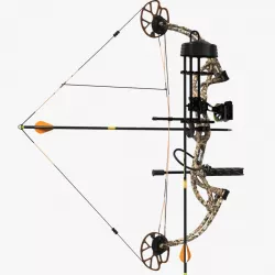 Armed Hunting Compound Bow Bear Cruzer G2 Camo 3d model