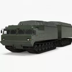 Articulated Tracked Vehicle Vityaz DT 30-ATV 3d model