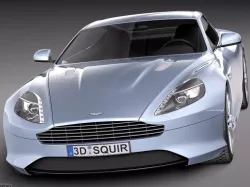 Aston Martin DB9 2013 3d model