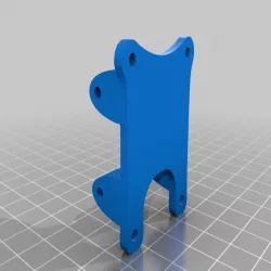 AstroX X5 BMC3D freestyle Hero mount base