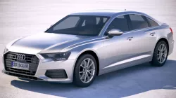 Audi A6 2019 3d model