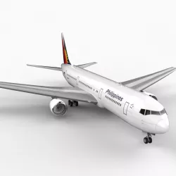 B767-300 Philippine Airlines 3d model