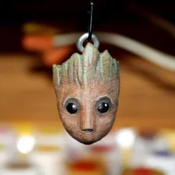 Baby Groot Head Chain Pull / Keychain