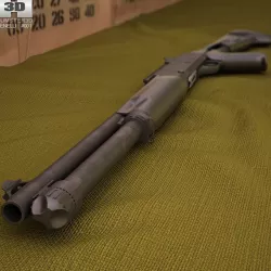 Benelli M4 3d model