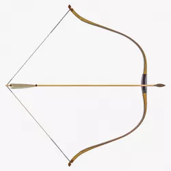 Bow with Arrow 3d model