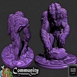 Brain Golem - Support-free Miniature