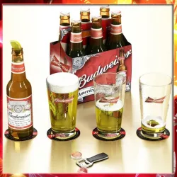 Budweiser Beer Collection 3d model