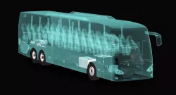 Bus X-ray 3d model