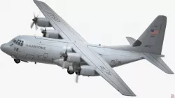 C-130 Hercules 3d model