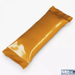 Candy wrapper v 8 3d model