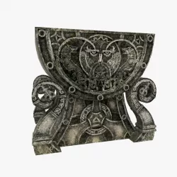Celtic Altar 3d model