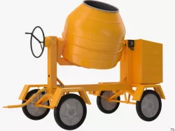 Cement Mixer 3d model