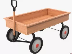 Childs Wagon 3d model