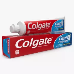 Colgate Toothpaste Box and Tube 3d model