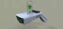 Concept of Portal gun from Rick and Morty 3d model