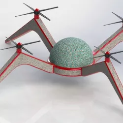 Conceptual UAV- Spider CAD