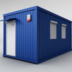 Container Shipping House 3d model