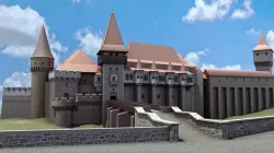 Corvin Castle 3d model